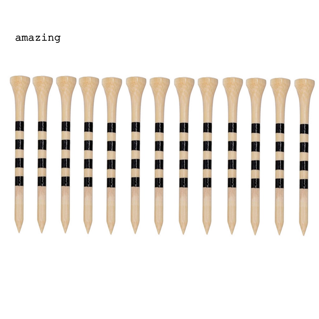 Bộ 100 Phụ Kiện Giữ Bóng Golf Bằng Gỗ Di Động Chắc Chắn Sturdy