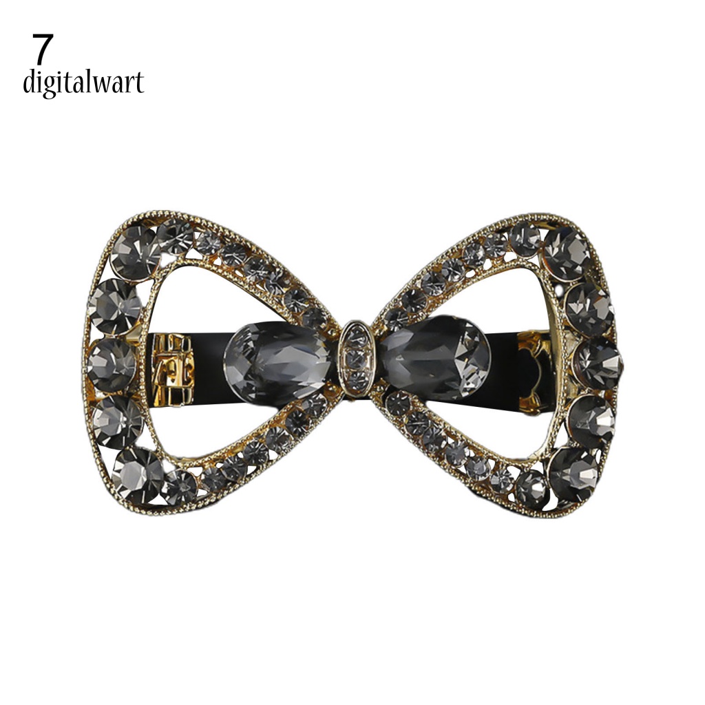 Kỹ Thuật Số| Kẹp Tóc Hợp Kim Hình Trái Tim / Bướm / Lá Đính Đá Xinh Xắn