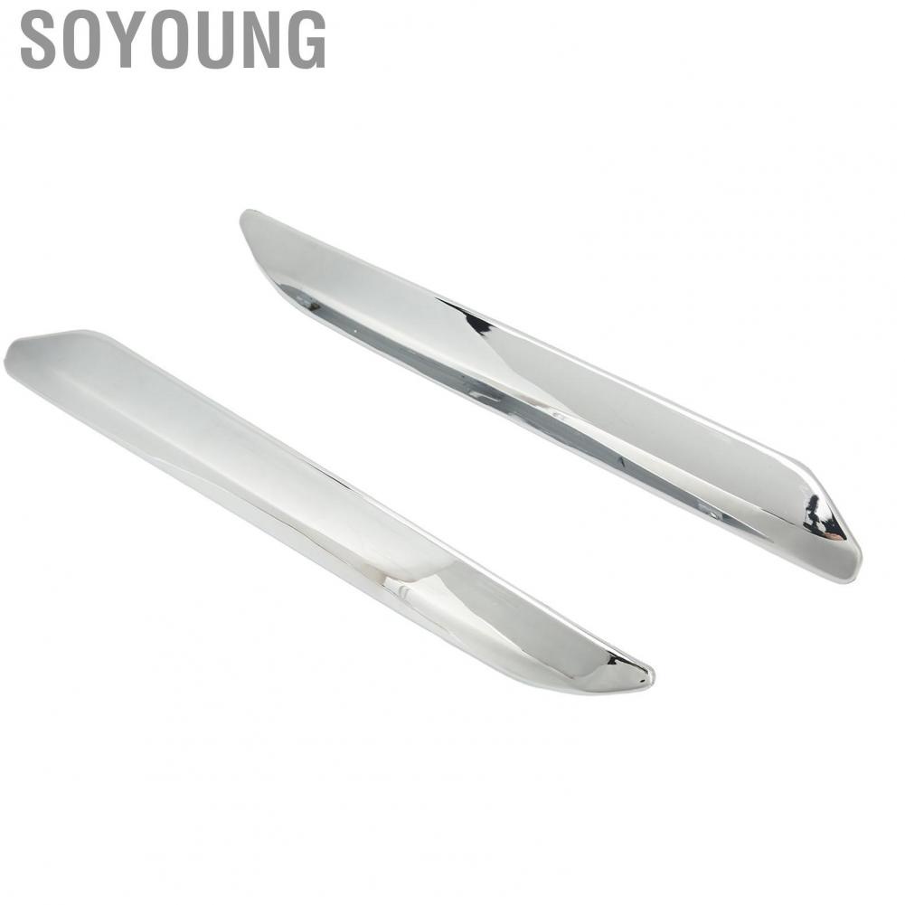 Soyoung Front Bumper Strip  Easy Installation Left Right  Collision Front Bumper Trim  for Car