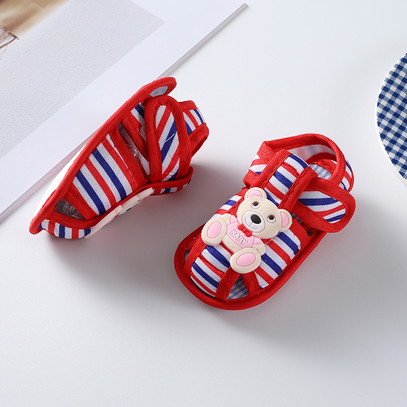 Bộ Khung Đồ Chơi Cho Bé❤Xăng đan Siêu Nhẹ In Họa Tiết Hoạt Hình Thời Trang Mùa Hè Cho Bé 0-12 Tháng Tuổi