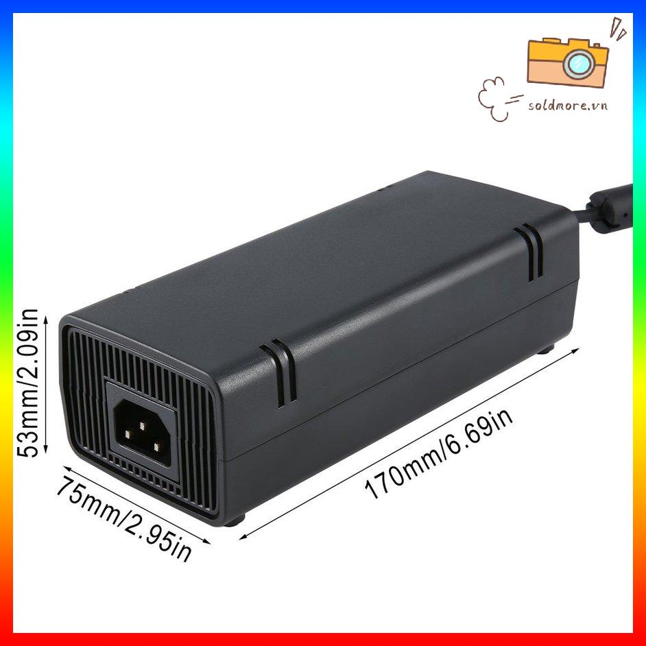 Cáp Sạc Nguồn AC 100-240V Cho X-BOX 360 Slim Phích Cắm Châu Âu