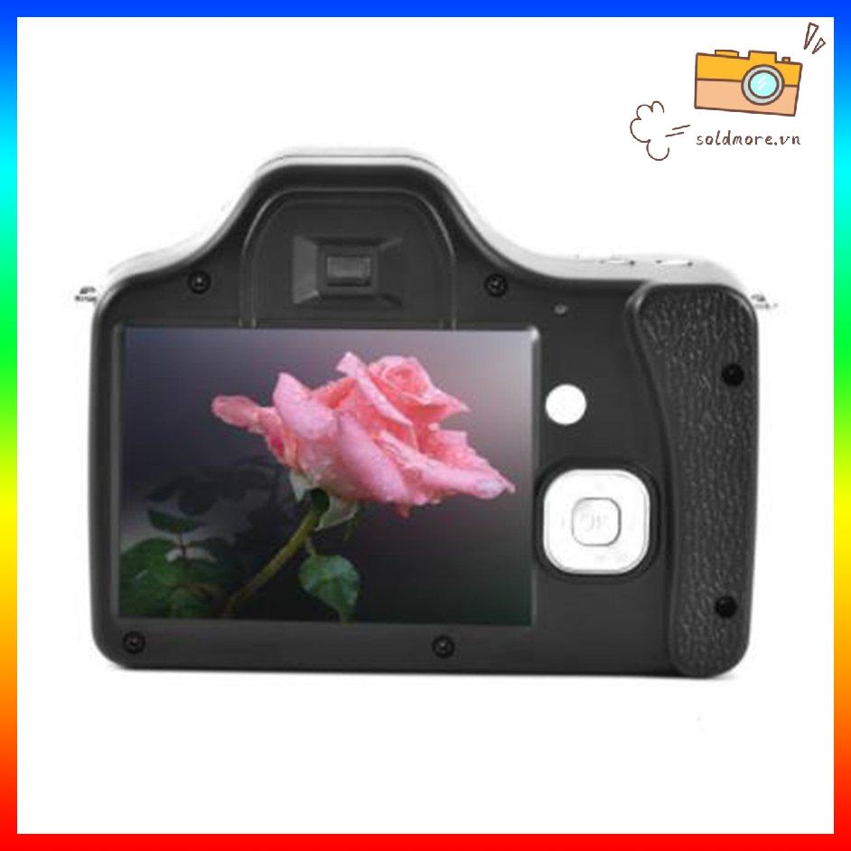 SLR Máy ảnh kỹ thuật số có thể sạc lại Ống kính góc siêu rộng Macro 3.0 inch