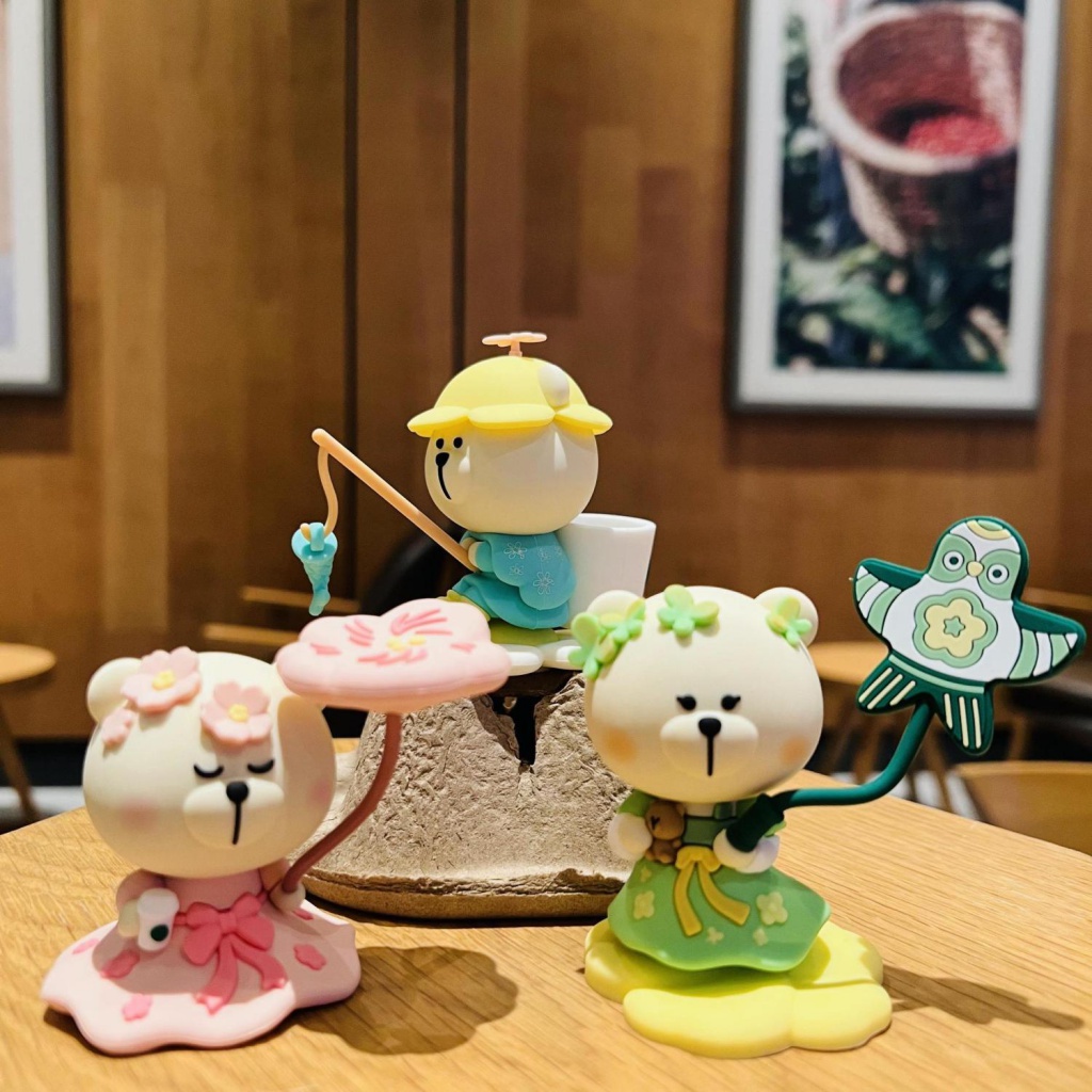 Starbucks Phụ Kiện Trang Trí Nhà Cửa Kiểu Hoạt Hình Dễ Thương