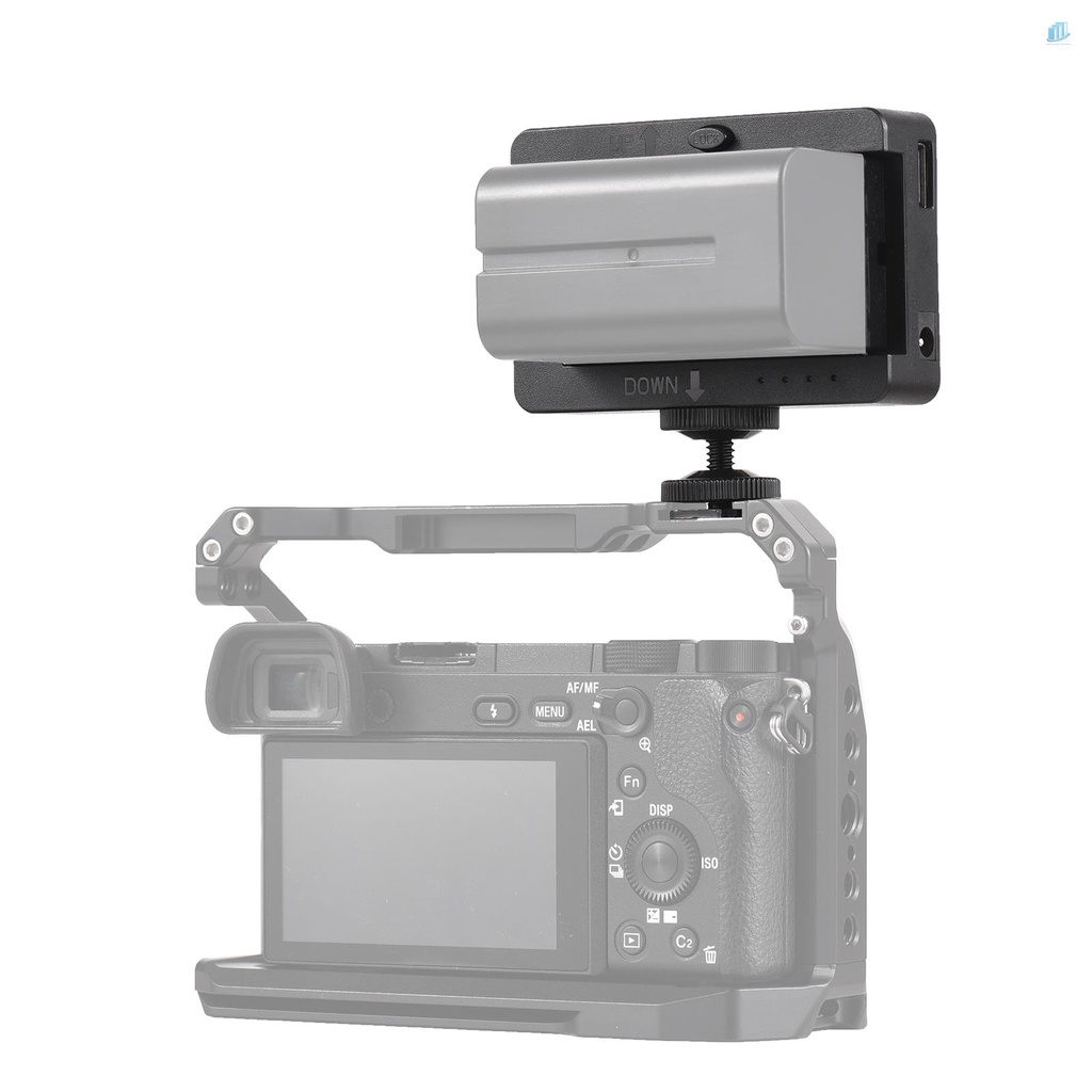 Bộ Chuyển Đổi Pin Sạc NP-F Với Cổng Sạc Type-C USB5V DC7.4V Lỗ Vít 1 / 4 Inch Cho Pin NP-F550 F750 F970