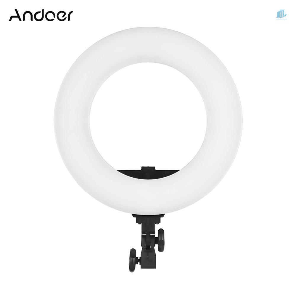 Vòng Đèn LED Chụp Ảnh Kỹ Thuật Số Andoer HD-14S 14 Inch 36W 3200-5600K CRI 95 +