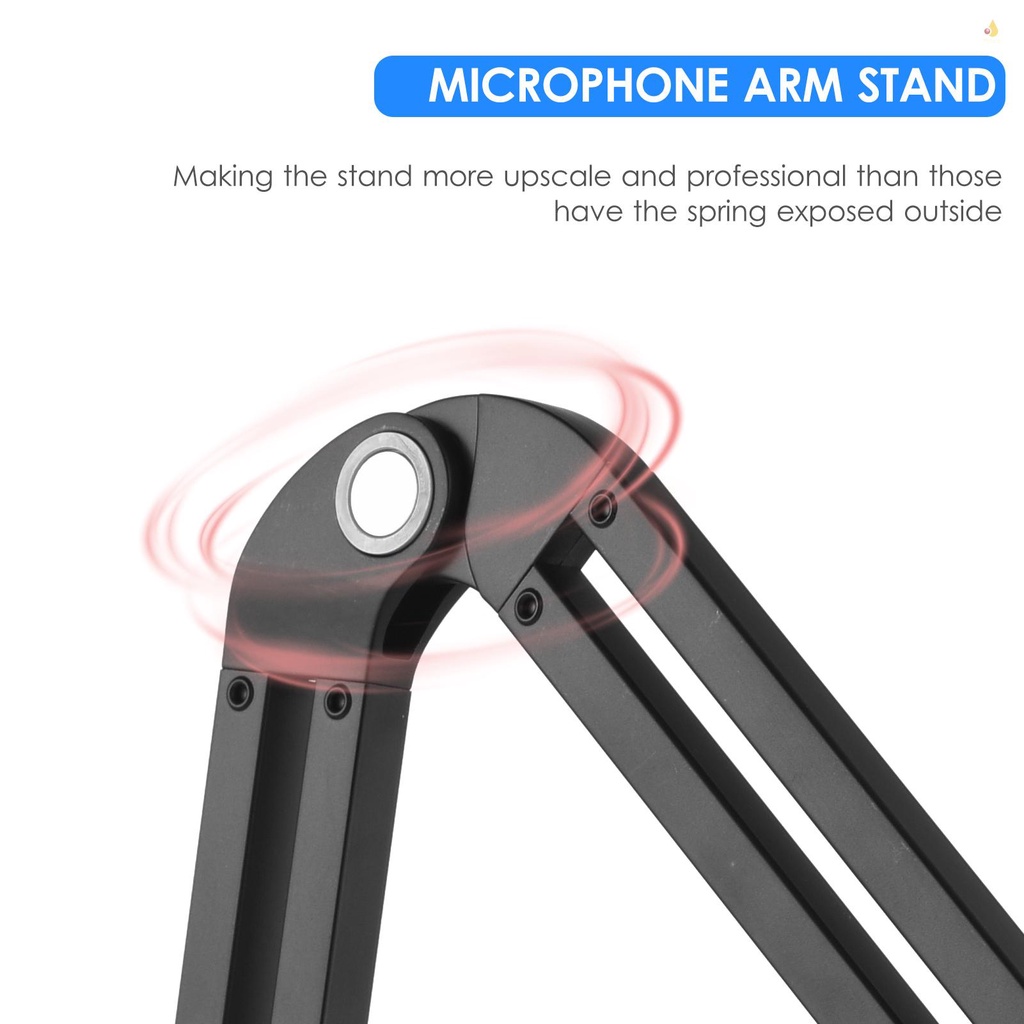 Bộ Giá Đỡ Micro mynice Bằng Kim Loại Linh Hoạt Kèm Băng Dính Chắc Chắn