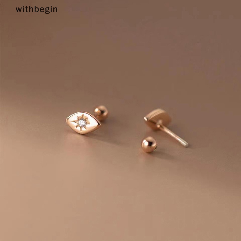 1 Đôi Khuyên Tai Zircon Thời Trang Cho Nữ