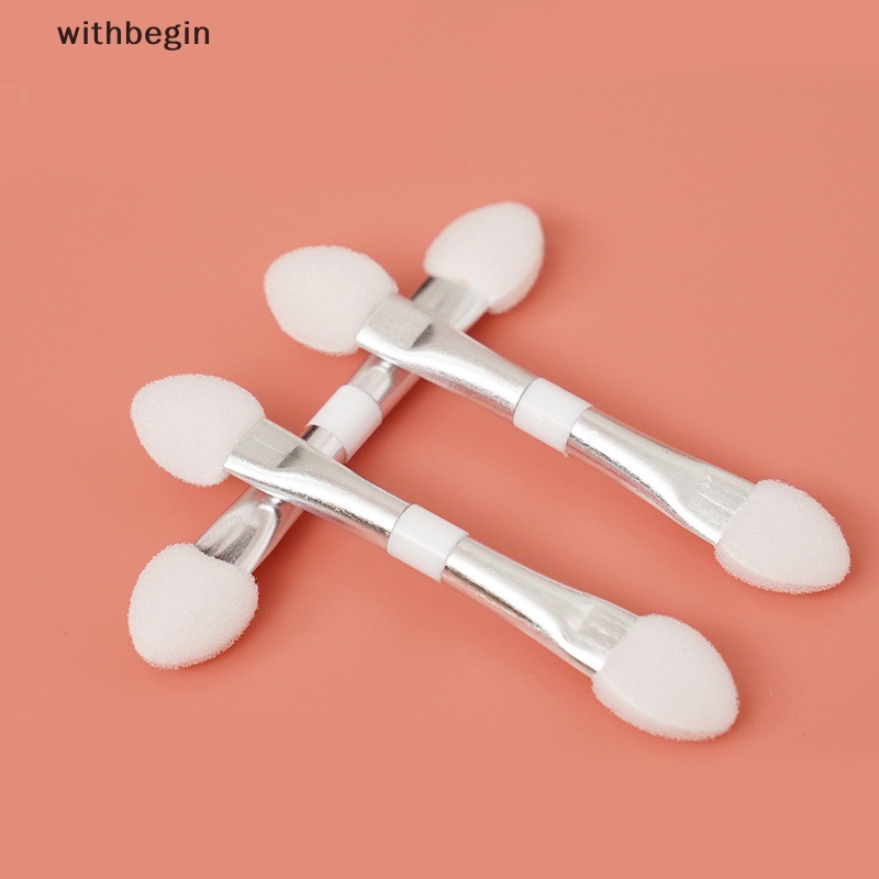 Bộ 10 Cọ Mút Hai Đầu Dùng Đánh Phấn Mắt Trang Điểm Tiện Dụng