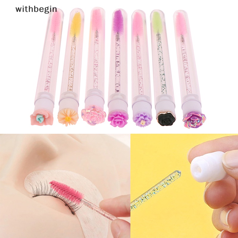 Cọ Chuốt Mascara Nối Dài Lông Mi Ống Kim Cương Có Thể Tái Sử Dụng