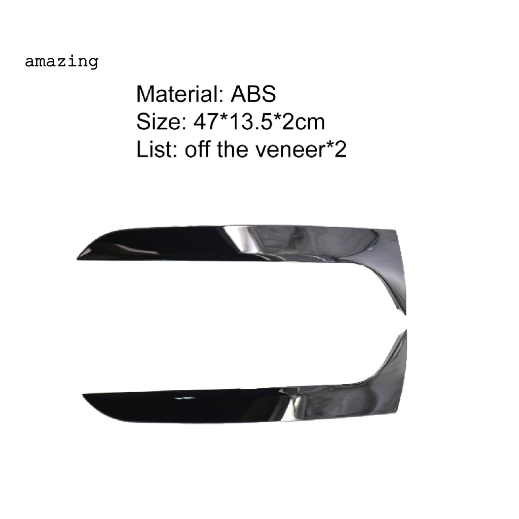 1 Cặp Miếng Dán Viền Cửa Sổ Xe Hơi Bằng ABS Chống Nước Chống Trầy Cho Audi A4 B8 Allroad Avant 2009-2016