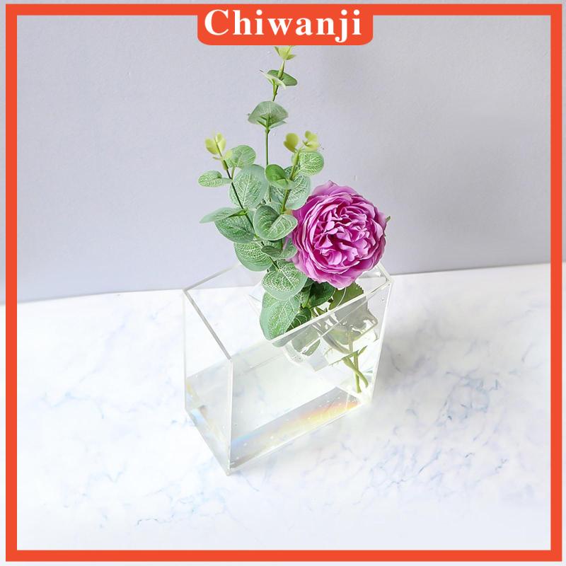 Lọ Hoa Bằng Acrylic Trong Suốt Sáng Tạo Độc Đáo Trang Trí Nhà Cửa / Tiệc Tùng