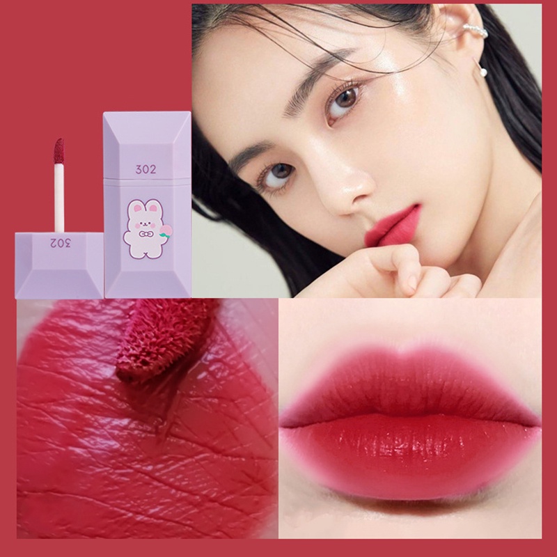 [Hàng mới về] Son Kem Lì  Thiết Kế Hình Thú Cưng Xinh Xắn YR