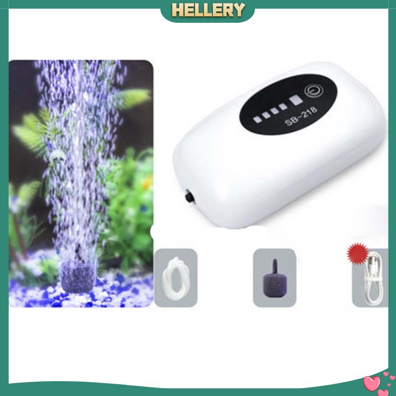 Máy Bơm Oxy USB Yên Tĩnh Có Thể Sạc Lại