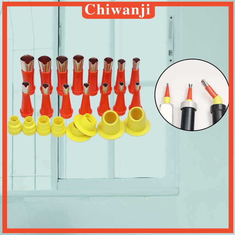 [Chiwanji] Vòi Phun Caulking Với Dụng Cụ Hoàn Thiện Đế Cho Cửa