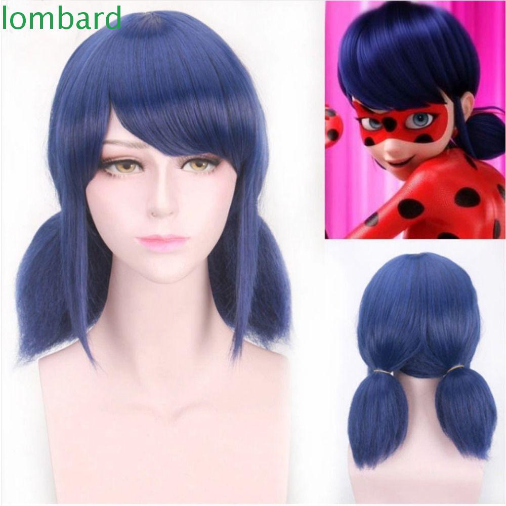 Tóc Giả Hóa Trang Nhân Vật LOMBARD Ladybug Chất Lượng Cao