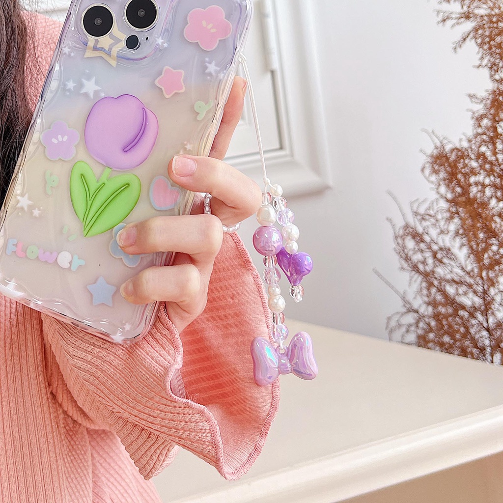 Vòng Tay Chuỗi Hạt Nhiều Màu Sắc Họa Tiết Hoạt Hình Dễ Thương