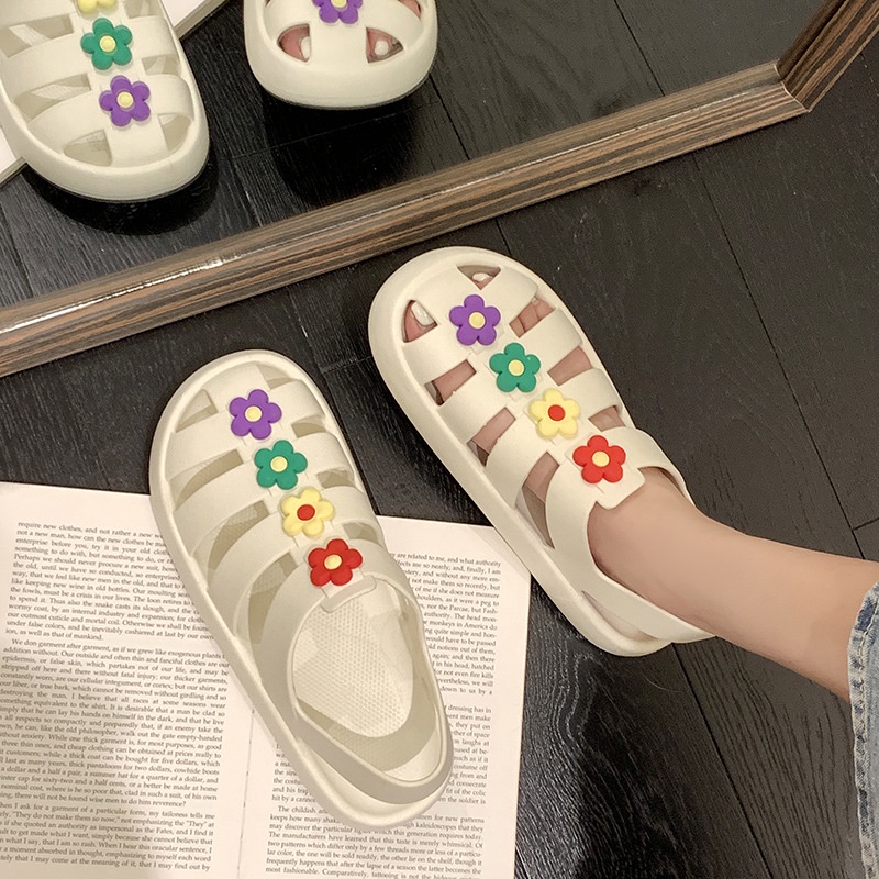 C＆S dép kiểu nữ đi chơi dép bánh mì Thoải Mái Xinh Xắn 19Z2350606