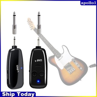 Bộ Thu Phát Tín Hiệu Âm Thanh Bluetooth Không Dây Uhf Cho Đàn Guitar Điện