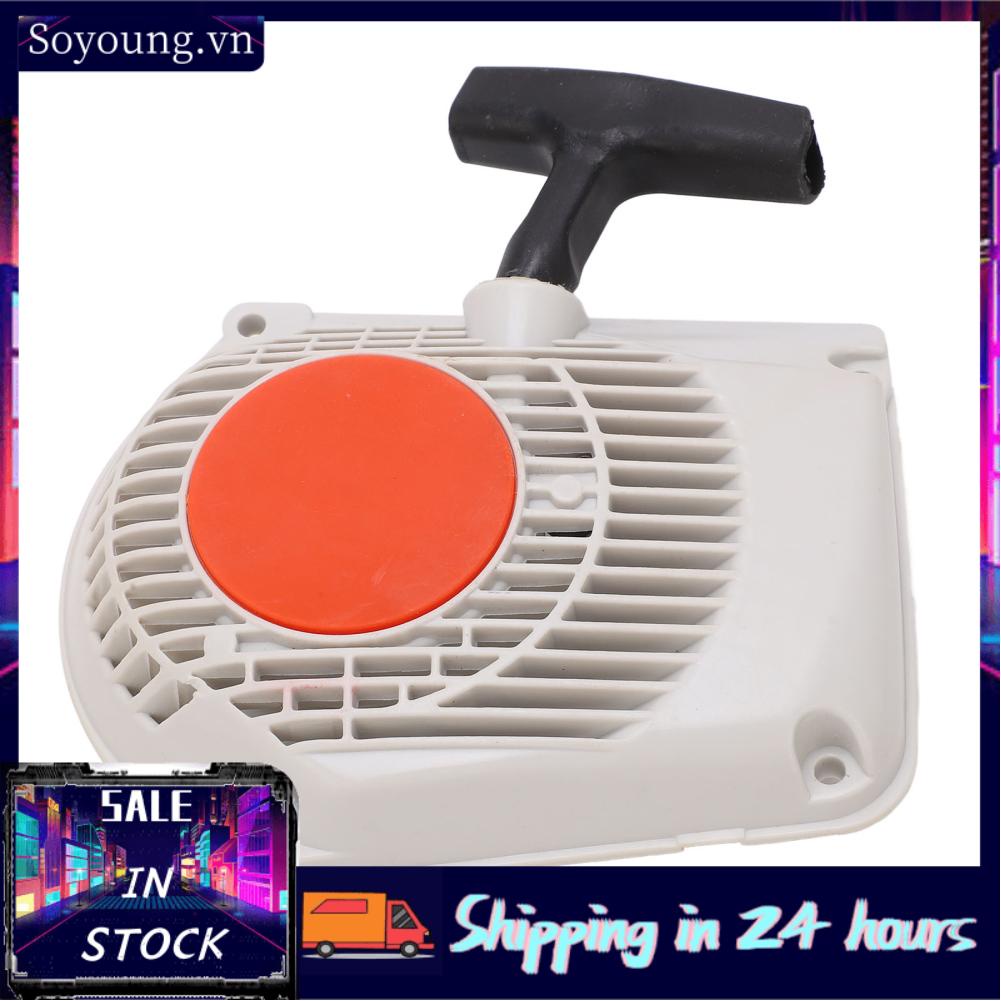 Soyoung Chainsaws Rewind Starter  Durable Pull Recoil 1121 080 2101 Direct Fit for Stihl MS240 MS260