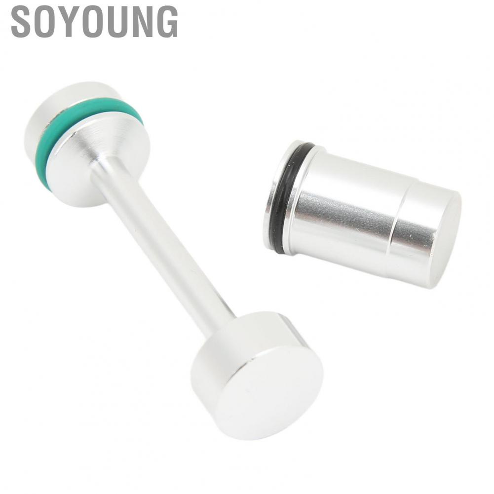 Soyoung Oil Restrictor Galley Plug Diverter Barbell Easy Installation High Temperature Resistant for Car