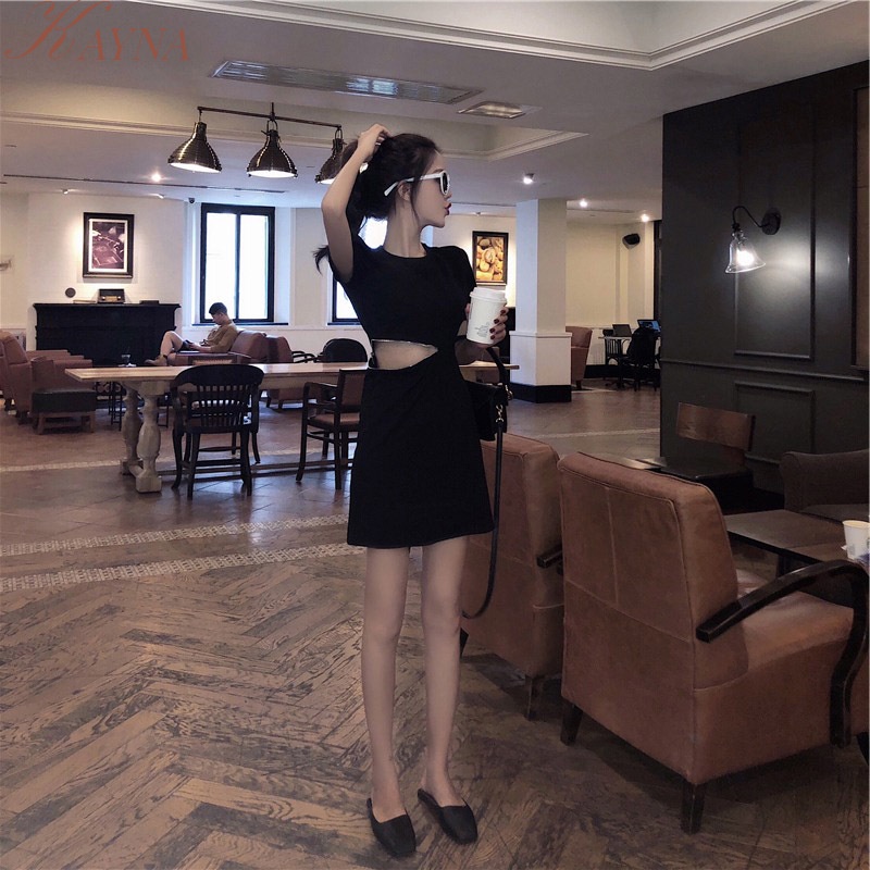 Đầm Đen Dáng Ôm Gợi Cảm Thời Trang Mùa Hè Cho Bạn Gái