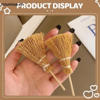 👾miuaKẹp tóc hình chổi mini cute Cho Nữ