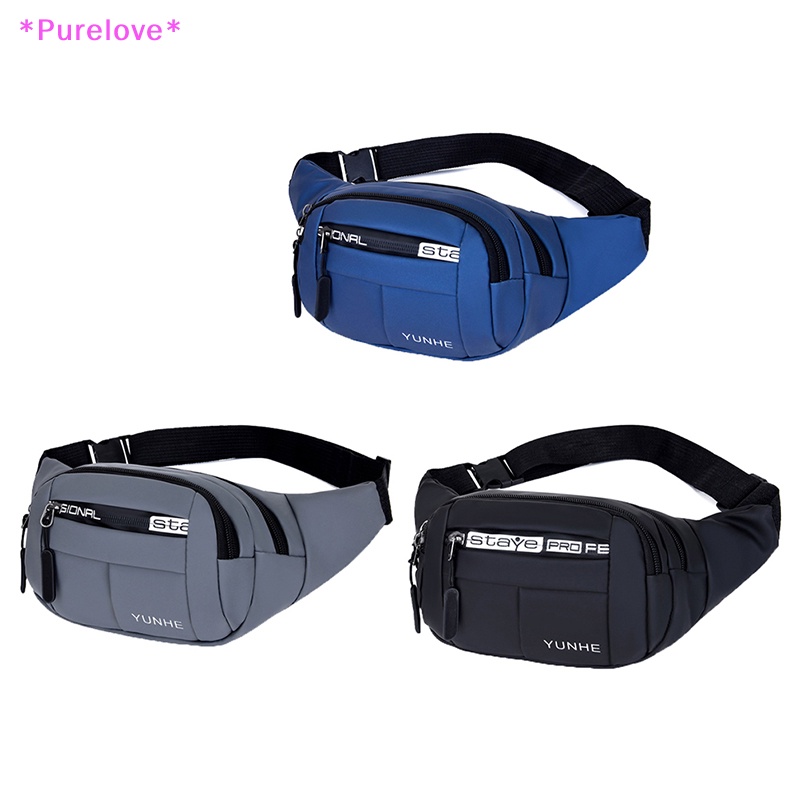 Túi Đeo Hông / Thắt Lưng Bằng Vải Oxford Chống Thấm Nước Tiện Dụng Khi Chạy Bộ Mới