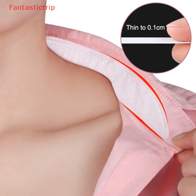 Set 10 Miếng Dán Thấm Hút Mồ Hôi Cổ Áo Sử Dụng Một Lần Tiện Lợi