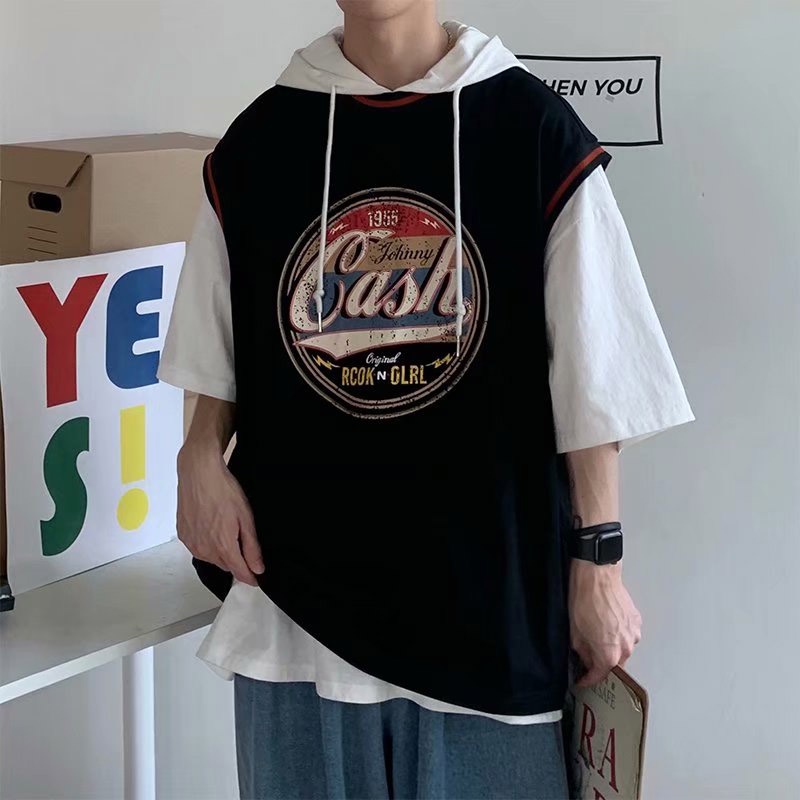 Áo ba lỗ thể thao YOUTANG cổ tròn dáng rộng trẻ trung cho nam