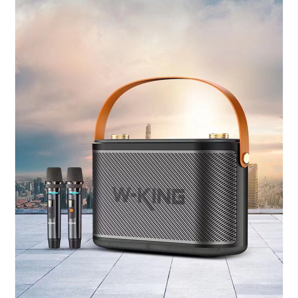 Loa Karaoke Xách Tay W-King T10/H10/– Công Suất 120W tặng kèm 2 míc/H10S