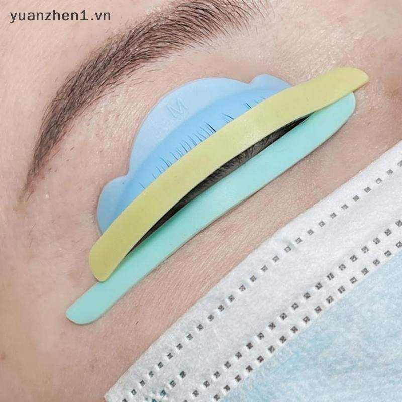 Set 3 Cặp Đệm Silicone Hỗ Trợ Nâng Lông Mi Tiện Dụng