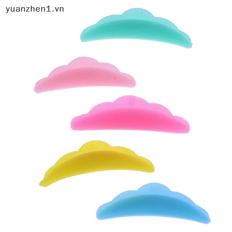 Set 6 Cặp Đệm Silicone Hỗ Trợ Nâng Lông Mi Tiện Dụng