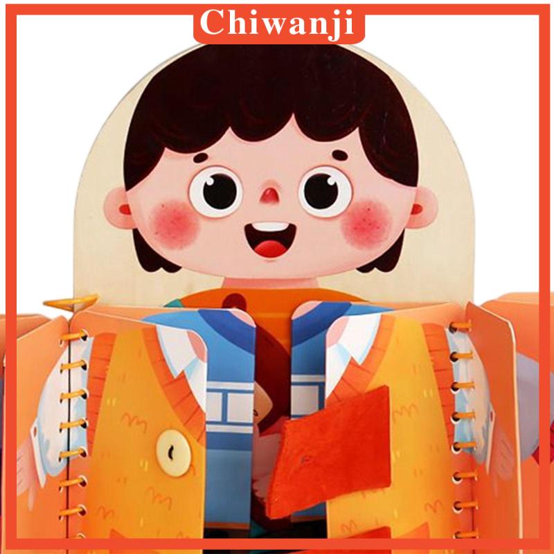 [Chiwanji] Bảng Đồ Chơi Bận Rộn Theo Phương Pháp Montessori Làm Quà Tặng Cho Bé