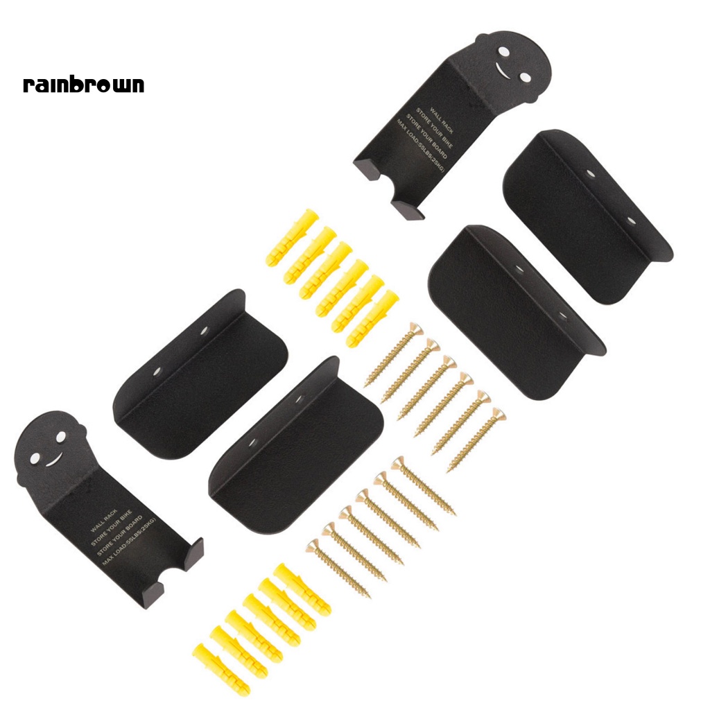 Bộ 3 Móc Treo Xe Đạp Gắn Tường