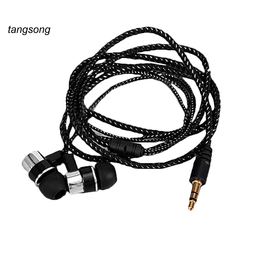 Tai Nghe Nhét Tai Âm Thanh Siêu Trầm Có Dây Cho Điện Thoại Máy Tính