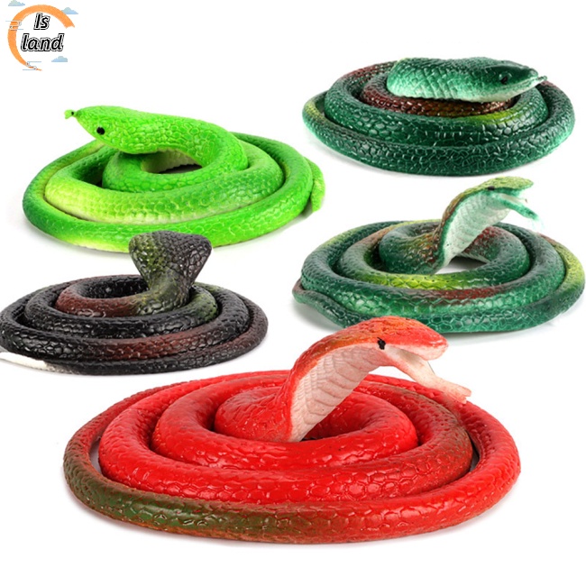 Rắn Cao Su 75cm Dùng Làm Đồ Chơi Halloween Màu Sắc Ngẫu Nhiên