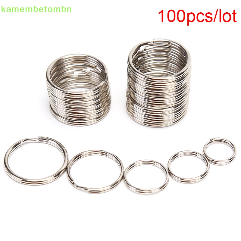 Set 100 Vòng Kim Loại Móc Chìa Khóa Tiện Dụng