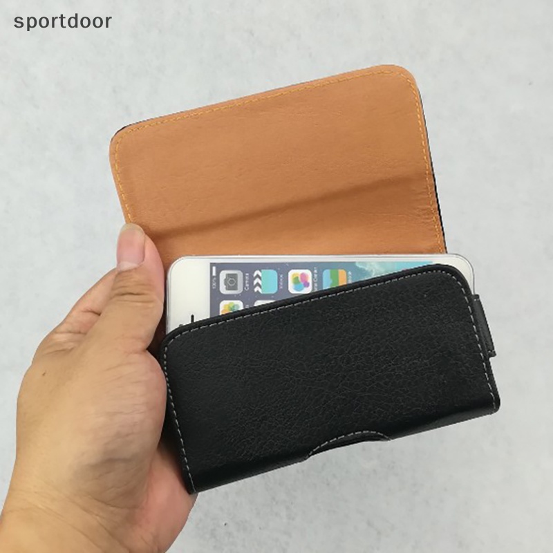 Túi Đựng Điện Thoại 4-5.5 Inch Đeo Thắt Lưng Chống Rơi Có Khóa Nam Châm Thông Dụng Cho iPhone Samsung Huawei