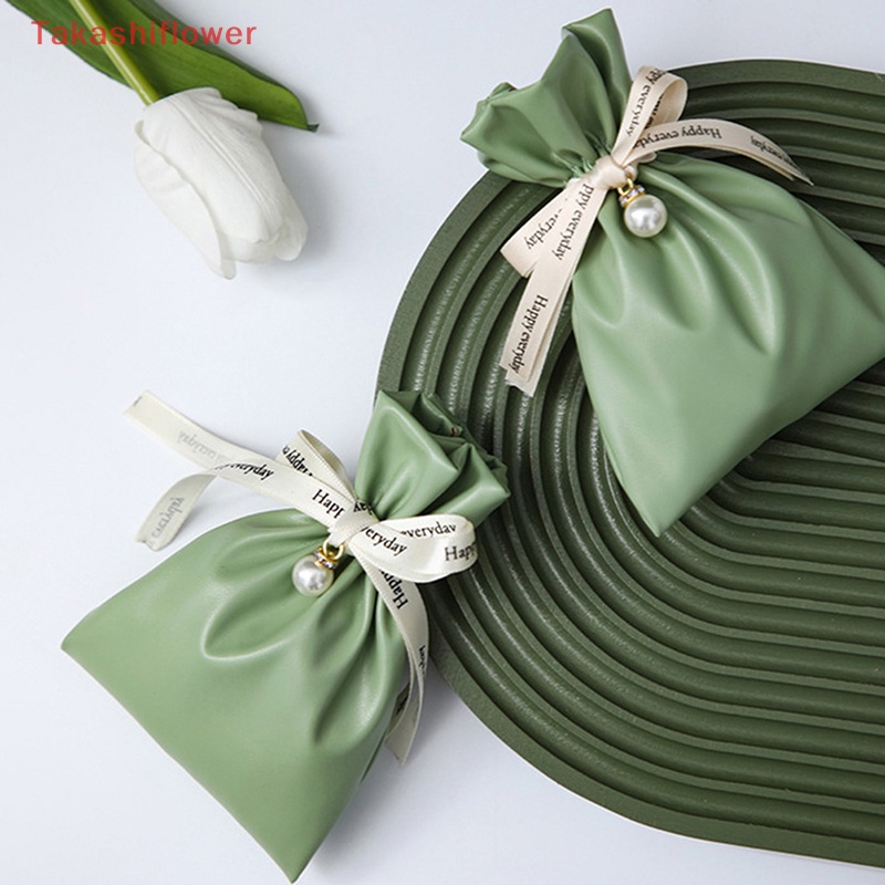 1 Hộp Đựng Kẹo Bằng Da PU Sáng Tạo Trang Trí Tiệc Cưới