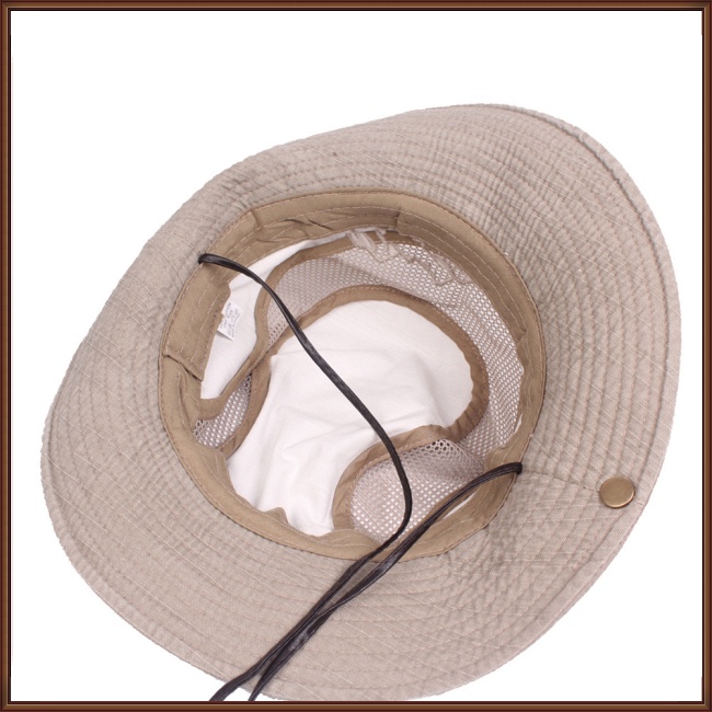 Mũ Tai Bèo Chống Nắng Thoáng Khí Kèm Dây Đeo Tùy Chỉnh Thời Trang Xuân Hè Cho Nam Và Nữ