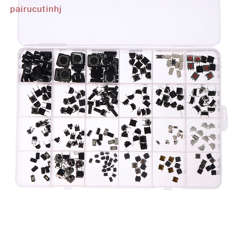 Set 250 Công Tắc Nút Nhấn 25 Kiểu SMD Chuyên Dụng