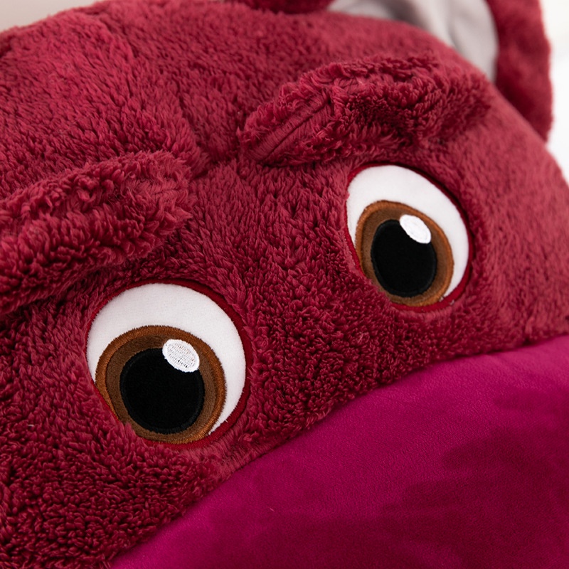 Gối ôm nhồi bông MOUSSON kiểu gấu dâu tây dễ thương