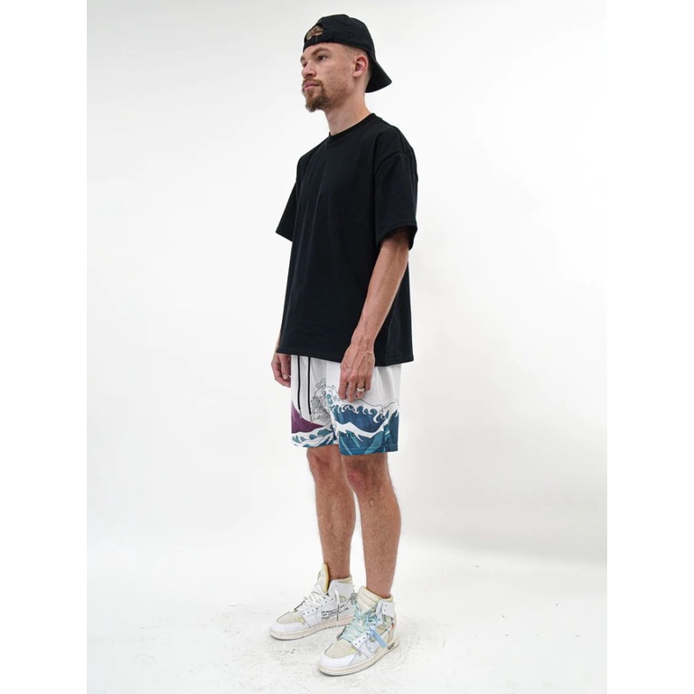 Quần Short Thể Thao Thêu Họa Tiết Chất Vải Khô Thoáng Nhanh Thời Trang Mùa Hè