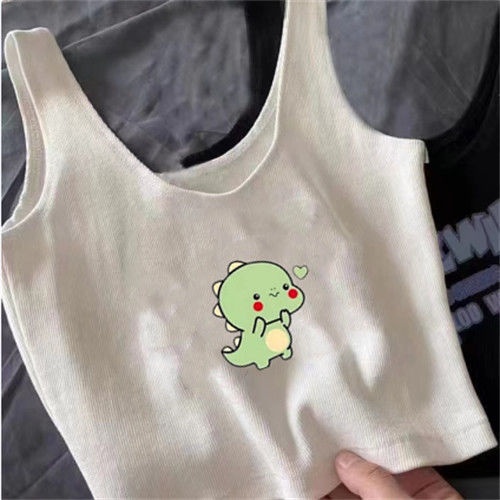 Áo Tank Top Thể Thao Không Tay Dáng Ôm Phong Cách Hàn Quốc Dành Cho Nữ