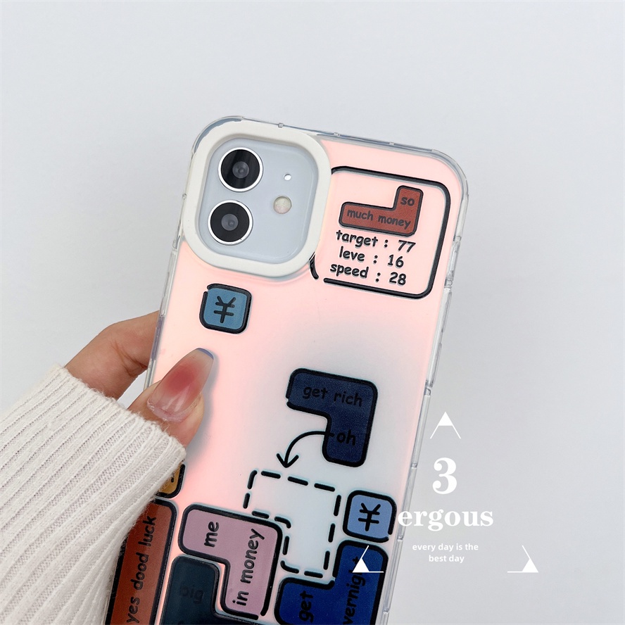 Ốp Điện Thoại Mềm Chống Sốc Màu Gradient Cho IPhone 14 13 12 11 Pro Max SE2020 X XR Xs Max 7 8 Plus