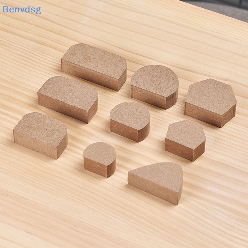 Bộ 9 Khuôn Làm Đất Sét Có Tay Cầm Nhiều Hình Dạng Khác Nhau DIY