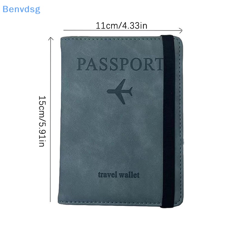 Benvdsg > Ví Da PU Đựng Hộ Chiếu Phong Cách Vintage Cho Nam Và Nữ