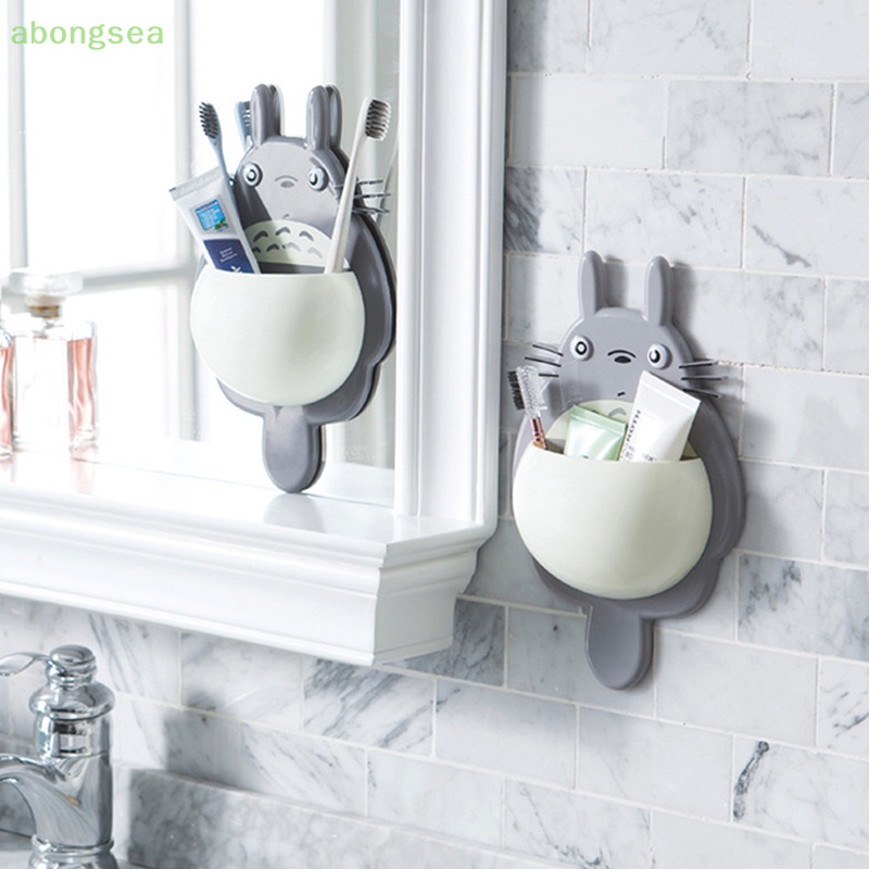 1 Dụng Cụ Giữ Bàn Chải Đánh Răng Hình Totoro Dễ Thương