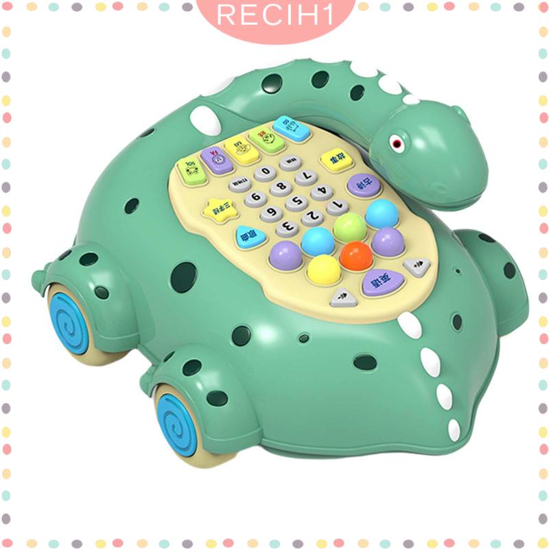 [Recih] Điện Thoại Đồ Chơi Có Nhạc Và Đèn Cảm Ứng Đồ Chơi Xe Hơi Đồ Chơi Cho Bé