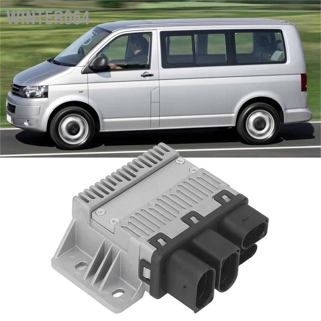 Winter064 Bộ Điều Khiển Quạt Tản Nhiệt 7H0 919 506 D Làm Mát Mạnh Độ Cứng Cao Phù Hợp Cho Xe Vận Tải T5 2003 ‑ 2010